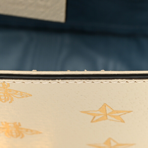 Gucci Textured Calfskin Bee Star Print #126859G95B - Picture 11 of 14